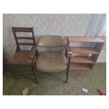 2 Chairs And Shelf