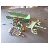 Tractor Parts And Manure Spreader
