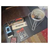 Cab Caddy And Tomato Strainer
