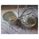 Milk Can And Cream Funnel