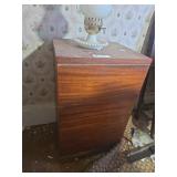 Night Stand With Lamp- 13 X 15 X 25 1/2 H