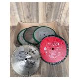 10-Inch Circular Saw Blades Lot: Craftsman & Diabl