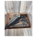 Assorted Adjustable Wrenches: Crescent, Craftsman,