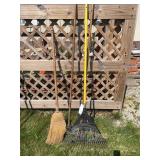 Lawn & Garden Tools: Rake, Brooms & More