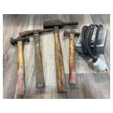 Hand Hammers & Electrical Junction Box Lot