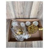 Meco St Louis Brass Oxygen Regulators