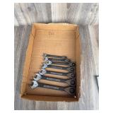 7-Piece SAE Ratcheting Wrench Set