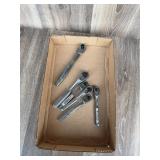 Set of 6 USA Socket Ratchet Wrenches
