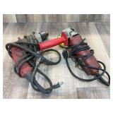 Milwaukee Corded Drill & Angle Grinder Set