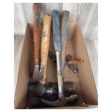 Assorted Hand Tools: Estwing & True Temper Hammers
