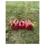 3Plastic Gas Cans