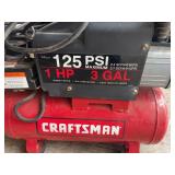 Craftsman Air Compressor with Hose - 125 PSI 1 HP