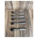 5 Craftsman Forged USA Drive Ratchet Handles