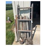 Metal Scaffolding Frames & Caster Wheels