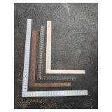 Metal Framing Squares Lot - Great Neck Rafter