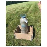Antique Pyrene Extinguisher & Borden's Crate Lot