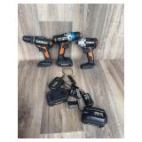 WORX 20V MAX Cordless Drill & Impact Driver Set