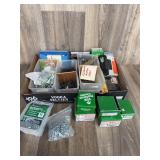 Workshop Fasteners & Screws Boxed Lot
