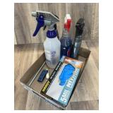 Cleaning Sprays & Hardy Gloves Lot