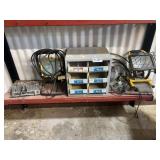 Smart Electrician Work Light & Hardware Organizer