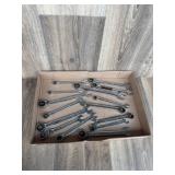 GearWrench Ratcheting Wrench Set SAE/Metric
