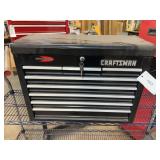 Craftsman Quiet Glide Black Steel Tool Chest