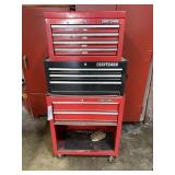Craftsman 3-Piece Tool Box Rolling Cabinet