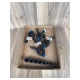 Craftsman Spline Socket Set & Spring Clamps Lot