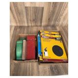 Sanding Blocks & Warrior Sandpaper Lot