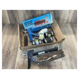 Assorted Hand Tool Lot with Contour Gauge