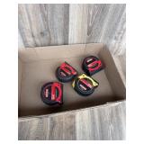 4 Craftsman Heavy Duty Locking Tape Measures