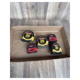 Craftsman Heavy Duty Tape Measures - Set of 5