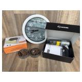 La Crosse Clock & Saker Vacuum Hardware Lot