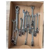 GearWrench Flex Head Ratcheting Wrench Set