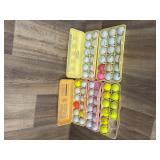 Assorted Golf Balls in Egg Cartons Lot