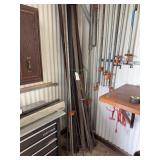 Metal Bar Stock Lot: Angle Iron & Tubing
