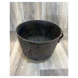 Antique Cast Iron No. 8 Bean Pot Cauldron