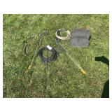 Pressure Washer Tools & Bow Saw Lot