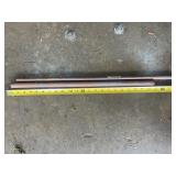 Two Rigid Copper Pipe Lengths