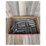 Craftsman Ratchet Wrench & Socket Lot