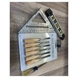 Assorted Craftsman Hand Tools & Wood Carving Set