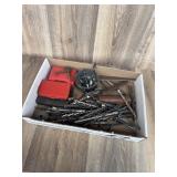 Mixed Drill Bits & Craftsman Driver Set Lot