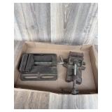 Heavy Duty Cast Metal Drill Press & Bench Vises