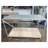 Heavy Duty Rolling Industrial Worktable