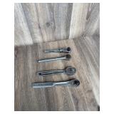 4 Craftsman USA Forged Ratchet Wrenches