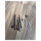 Craftsman USA Ratchet Handles & Extensions Lot
