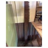 Antique Two-Man Crosscut Logging Saw