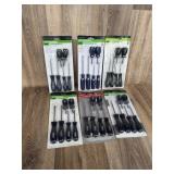 Pittsburgh 6-Piece Screwdriver Set Lot