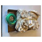 Super Trim Trimmer Line & Canvas Gloves Lot