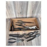 Assorted Hand Tools Lot: Pliers & Cutters